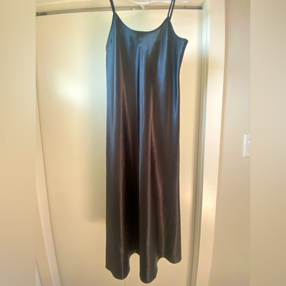 vintage silk slip dress/night gown - Picture 1 of 2